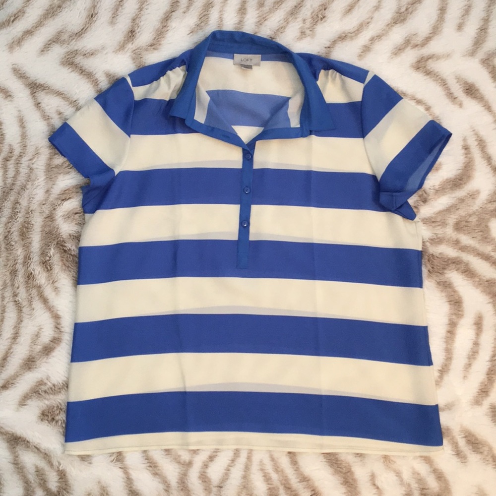Loft collared blouse!